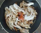 簡単☆お弁当にも・しめじと竹輪の梅煮。作り方3写真