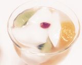 もちもち杏仁豆腐〜梅の花風〜嶺岡豆腐作り方11写真