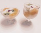 もちもち杏仁豆腐〜梅の花風〜嶺岡豆腐作り方12写真