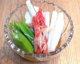 さっぱり♪ オクラと山芋の酢の物作り方5写真
