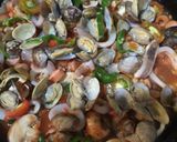簡単パエリヤをトマトジュースで作り方3写真