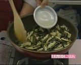 わらびとたけのこの丼作り方3写真