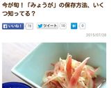 夏の薬味◎みょうがの保存法作り方5写真