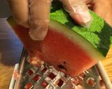 超簡単スイカのジュースで夏元気作り方3写真