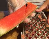 超簡単スイカのジュースで夏元気作り方4写真