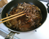 簡単！牛肉と 舞茸の スタミナ 炒め！♫作り方5写真