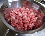 粗びき肉と厚揚げ☆ふわふわハンバーグ作り方4写真