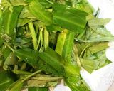 簡単美味しい♪シャキシャキ♪空芯菜サラダ作り方1写真