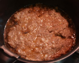 肉味噌十穀ご飯の和風だしスープがけ作り方4写真