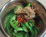 基本の和食49　オクラの梅おかか和え作り方5写真