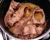 ウサギ肉とキノコの白ワイン煮込み作り方6写真