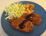 ピーナッツバター香る豚カツ作り方4写真