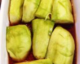 朝イチに下準備！青ナスで蒸しなす中華風作り方3写真