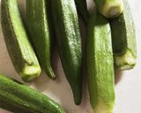 オクラのポタージュ☆*+作り方1写真
