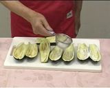 なすの肉詰め揚げ作り方4写真