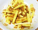 簡単！電子レンジでじゃがいものカレー炒め作り方2写真