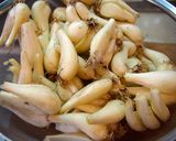 ビールに合う！らっきょうの醤油漬け作り方1写真