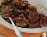なすとひき肉のカレー作り方5写真