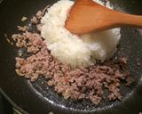 ＊そぼろ納豆炒飯＊作り方3写真