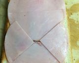 ハムキュウサンド（ポイント有り）作り方3写真