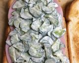 ハムキュウサンド（ポイント有り）作り方4写真