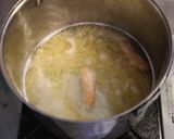 キャンプのごはん　パスタ＆サラダ作り方1写真