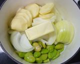 ❖たまには、そら豆のポタージュスープ❖作り方2写真