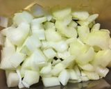 レンジで簡単☆たっぷり野菜のツナカレー丼作り方4写真