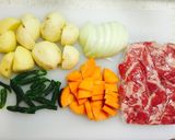 関西風♡基本の肉じゃが作り方1写真