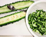 ~ゴーヤの漬け物~♬作り方1写真