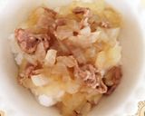 ★離乳食後期★牛丼風作り方4写真