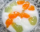 材料3つ!ジュースdeもちプルわらび餅☆作り方5写真