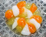 材料3つ!ジュースdeもちプルわらび餅☆作り方4写真