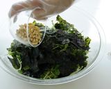 豆苗と韓国海苔のシャキうまサラダ作り方3写真
