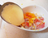 お弁当の一品✩ゆで卵のカニカママヨ詰め作り方3写真
