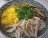 鶏スープかけごはん☆～鶏飯風～作り方5写真