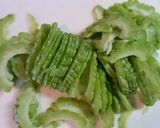 塩昆布ツナとゴーヤのサラダ☆カレー風味★作り方2写真