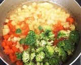 ★離乳食後期★豚ひき肉と野菜のぽってり煮作り方2写真