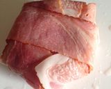 ＊カマンベールチーズのベーコン巻き焼き＊作り方4写真