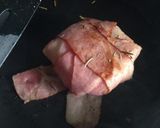 ＊カマンベールチーズのベーコン巻き焼き＊作り方8写真