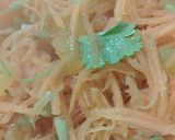 オレンジとパクチーのキャロットラペ作り方4写真