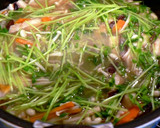 ベビーホタテと長芋と豆苗の中華風とろ煮☆作り方4写真
