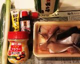 うなぎのタレで♪ ブリあらフライパン焼き作り方1写真