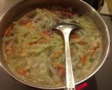 ちぎりウィンナーの野菜コンソメスープ作り方3写真