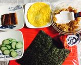 ちょっぴり贅沢（≧∇≦）鰻のおにぎらず♡作り方1写真