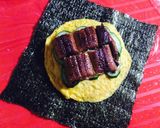 ちょっぴり贅沢（≧∇≦）鰻のおにぎらず♡作り方6写真