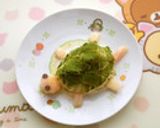バニラアイスに抹茶塩♪作り方6写真