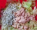 レンジで簡単！キャベツのおかか和え作り方4写真