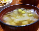 間に合わせスープ･･･。作り方5写真