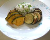 夏野菜とシーチキンの冷やしカレー♫作り方13写真